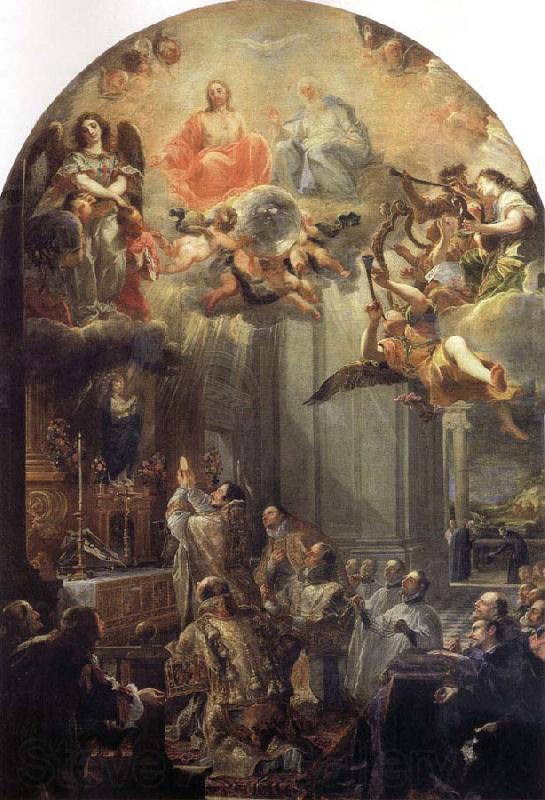 Miranda, Juan Carreno de Mass of St.Fohn of Matha France oil painting art